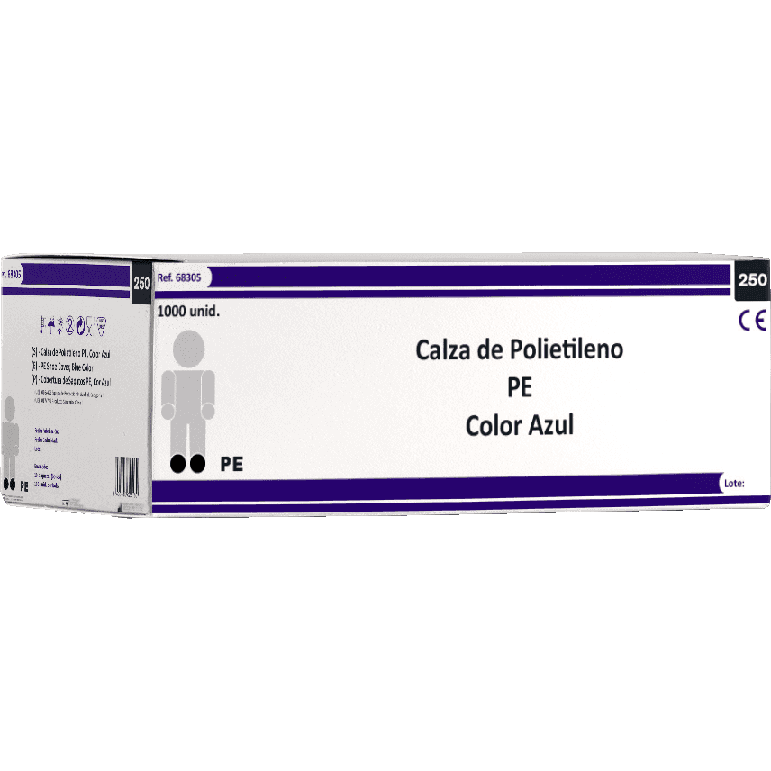 Cubrezapatos Polietileno - Pack 100