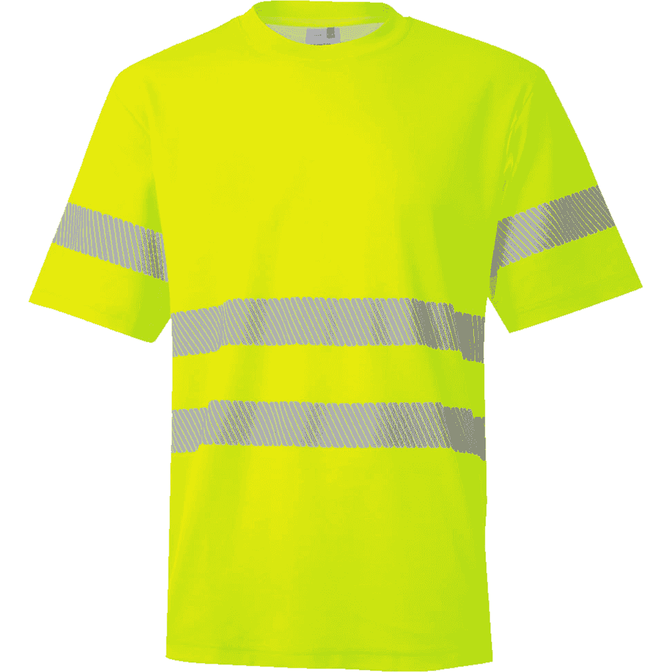 Camiseta de Algodón Velilla Alta Visibilidad 305508 Amarillo fluor