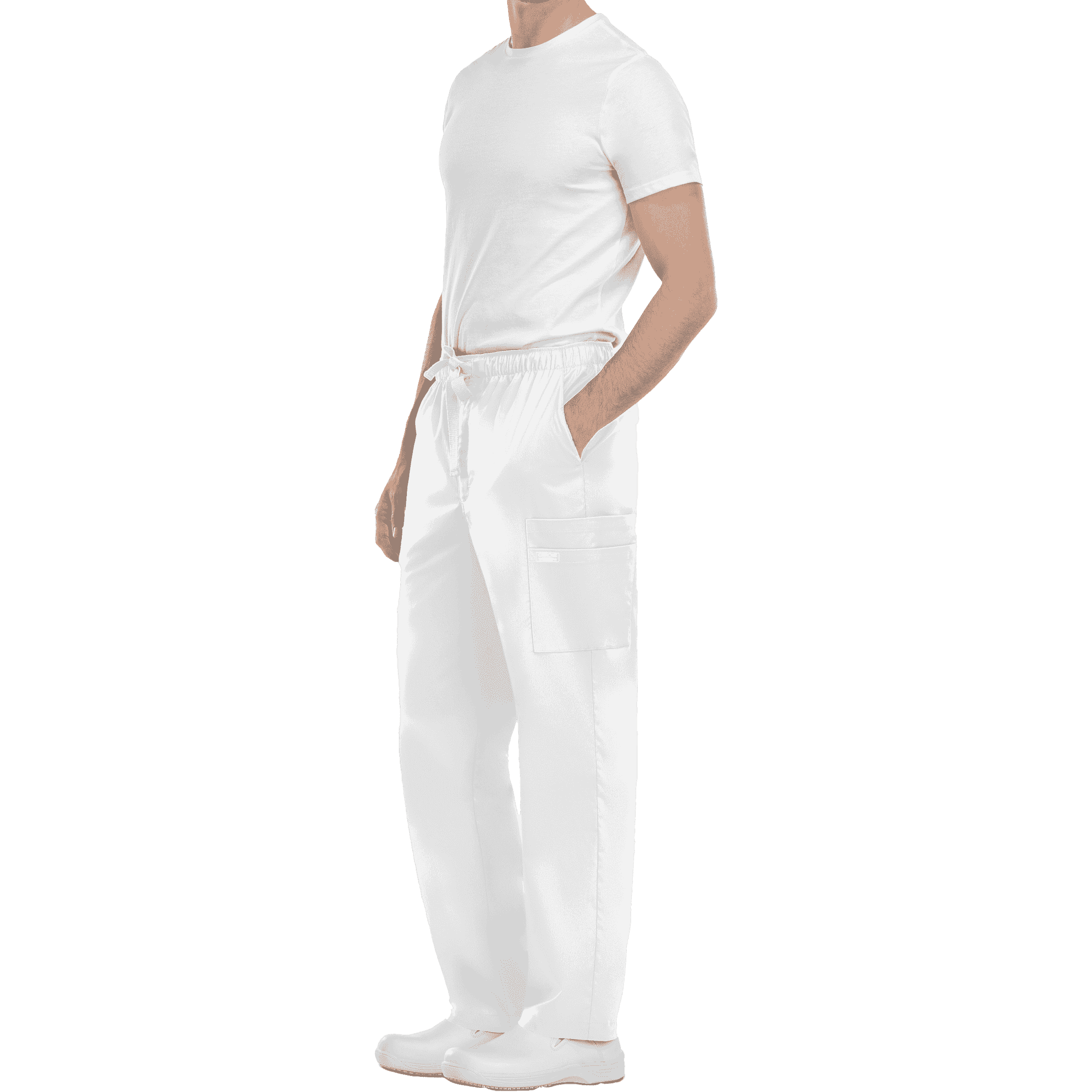 Pantalón sanitario cargo WW4243 Blanco