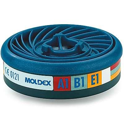 Filtros Moldex para gases y vapores A1B1E1 9300 - Pack 10