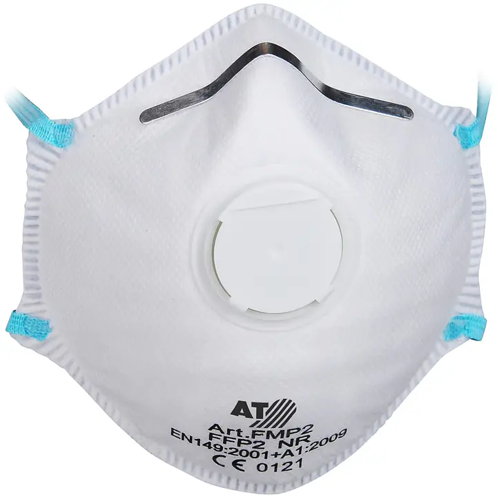 Mascarillas FFP2 Válvula P2 - 15 uds