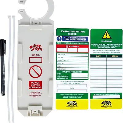 Kit inspección de andamios - 10 etiquetas primary image