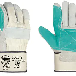 Guantes serraje BULL R - 12 pares