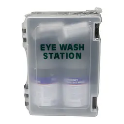 Estación lavaojos de emergencia