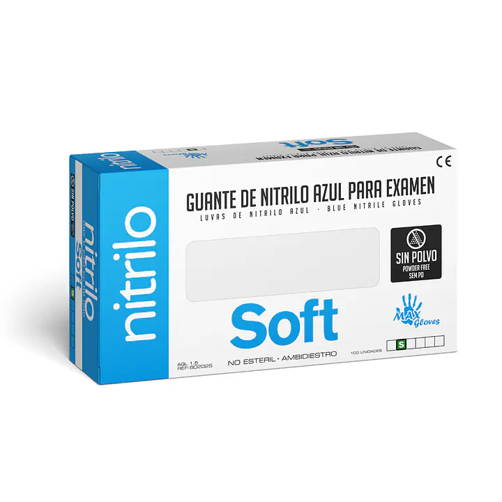Guantes Nitrilo Soft - 100 uds