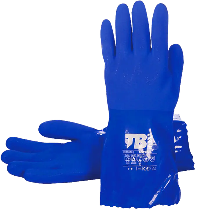Guantes químicos TB 666VINIL - 10 pares