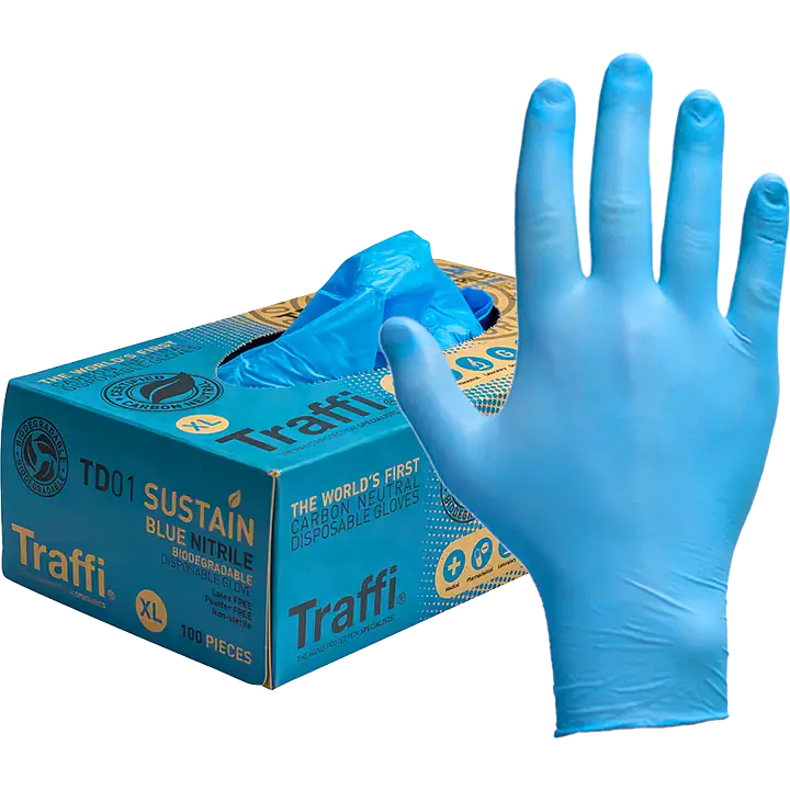 Guantes Nitrilo Biodegradable TD01 - 100 uds