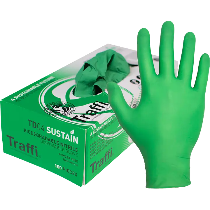 Guantes Nitrilo Biodegradable TD04 - 100 uds