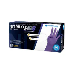 Guantes Nitrilo HR8 - 50 uds