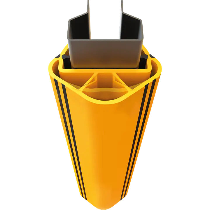 RackGuard Rack Leg Protector_Top on Racking nb.png