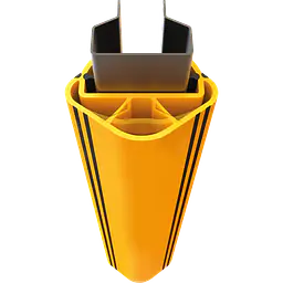 RackGuard Rack Leg Protector_Top on Racking nb.png