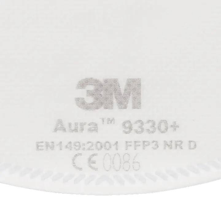 GT500078982 3M  Aura  Particulate Respirator, FFP3, Unvalved, 9330 CFCU_O nb.png