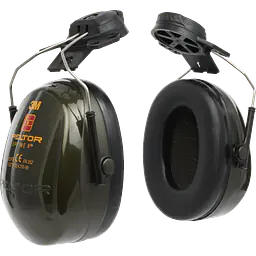 XH001650700 3M PELTOR Optime II Ear Muffs, Helmet Mounted, 30 dB, Green, H520P3E-410-GQ CROP_O nb.png