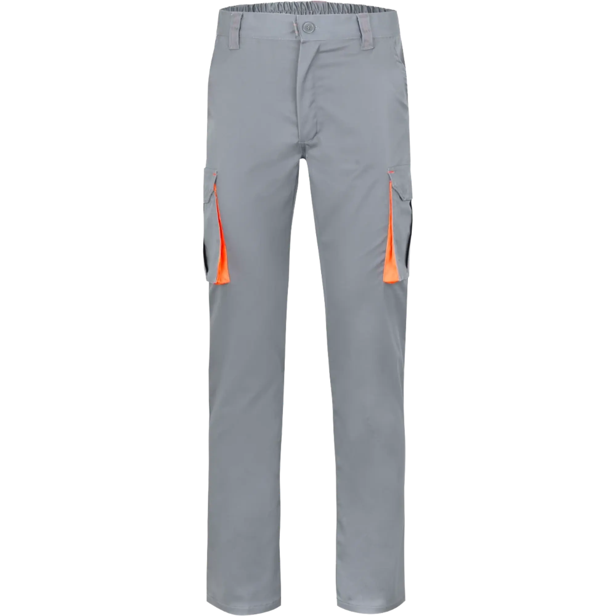 Pantalones Velilla 103024S - Color: Gris/Naranja, Talla: 36