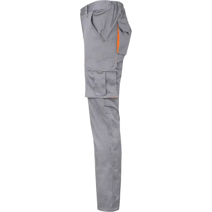 Pantalones Velilla 103024S - Color: Gris/Naranja, Talla: 36