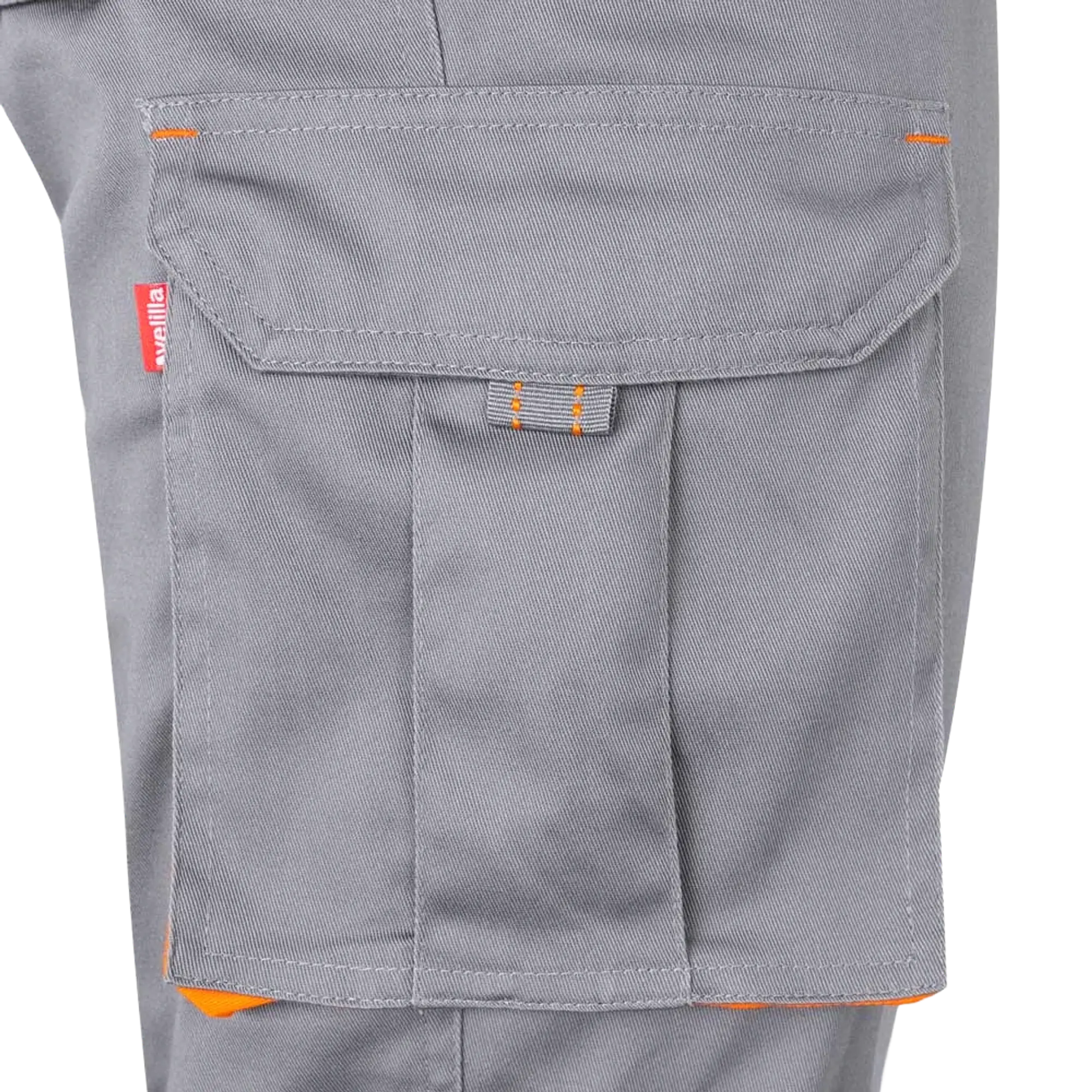 Pantalones Velilla 103024S - Color: Gris/Naranja, Talla: 36