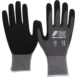 Guantes FLEXIBLE FIT 8800 - 12 pares - Color: Gris, Talla: 8