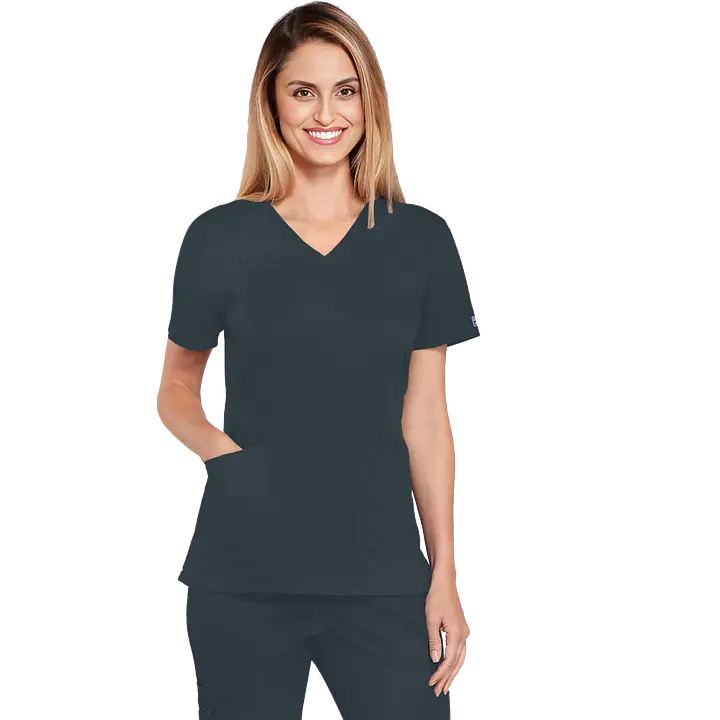 Casaca sanitaria Mujer WW4710 - Color: Pewter, Talla: 2XS