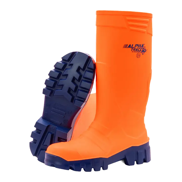 Bota de seguridad ALPHA TRACE HI VIS S5 - Color: Naranja, Talla: 36