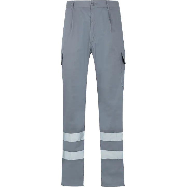Pantalón Alta Visibilidad Velilla 159 - Color: Gris, Talla: XL