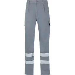 Pantalón Alta Visibilidad Velilla 159 - Color: Gris, Talla: XL