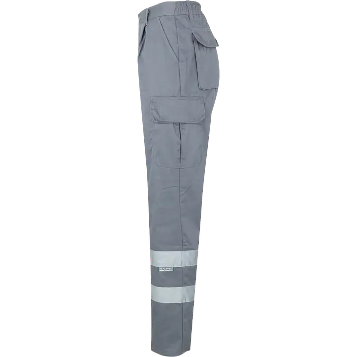 Pantalón Alta Visibilidad Velilla 159 - Color: Gris, Talla: XL
