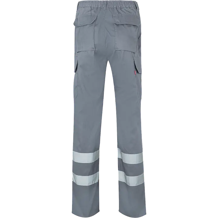 Pantalón Alta Visibilidad Velilla 159 - Color: Gris, Talla: XL
