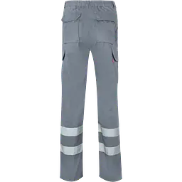Pantalón Alta Visibilidad Velilla 159 - Color: Gris, Talla: XL