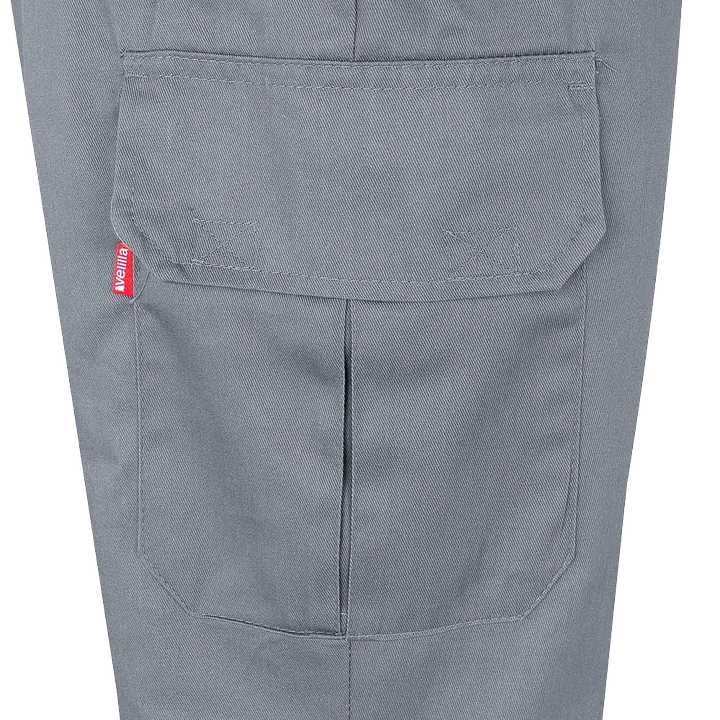 Pantalón Alta Visibilidad Velilla 159 - Color: Gris, Talla: XL