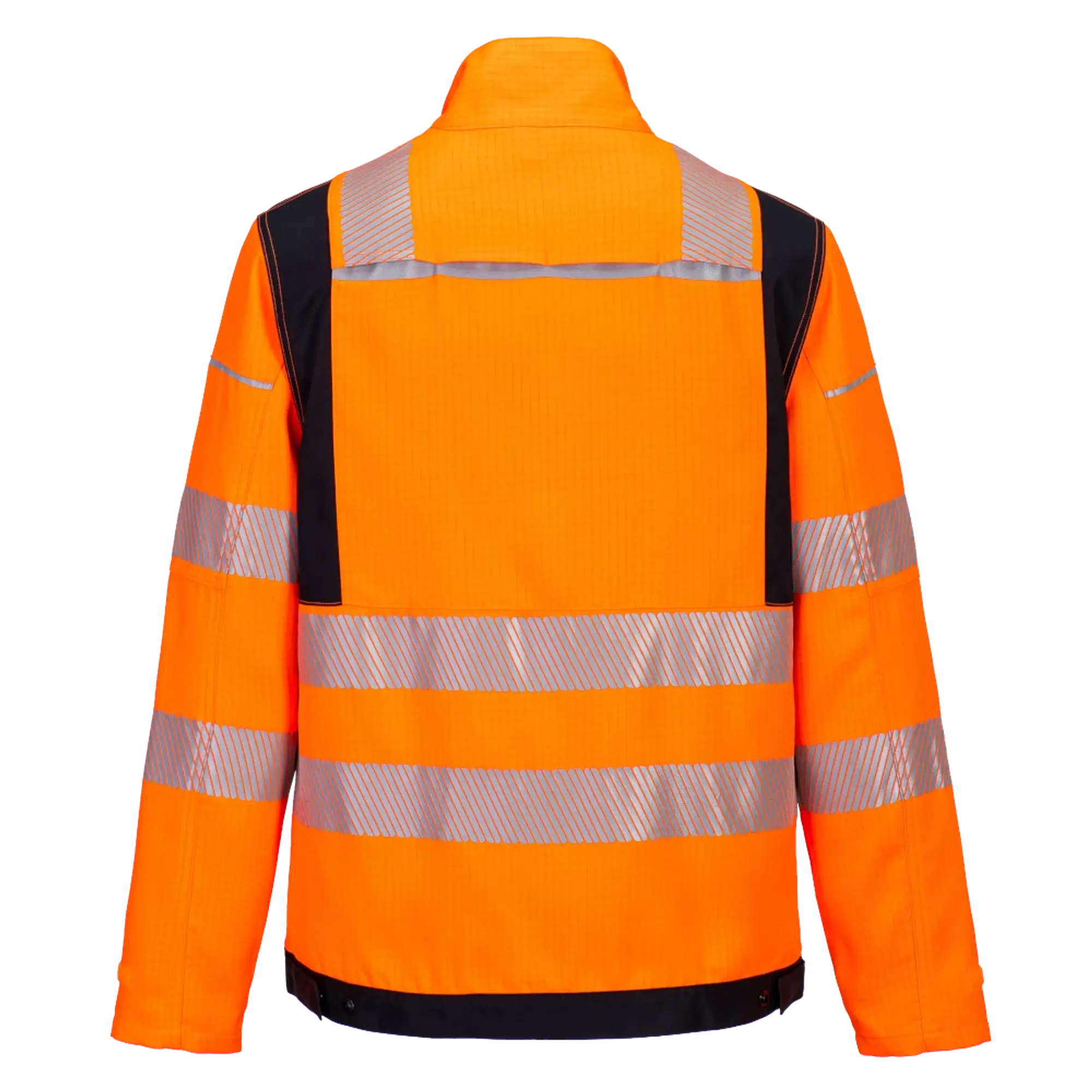Chaqueta Ignífuga Alta Visibilidad FR722 - Color: Naranja/Negro, Talla: S