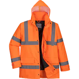 Chaqueta Impermeable Hi-Vis S460 - Color: Naranja, Talla: 3XL