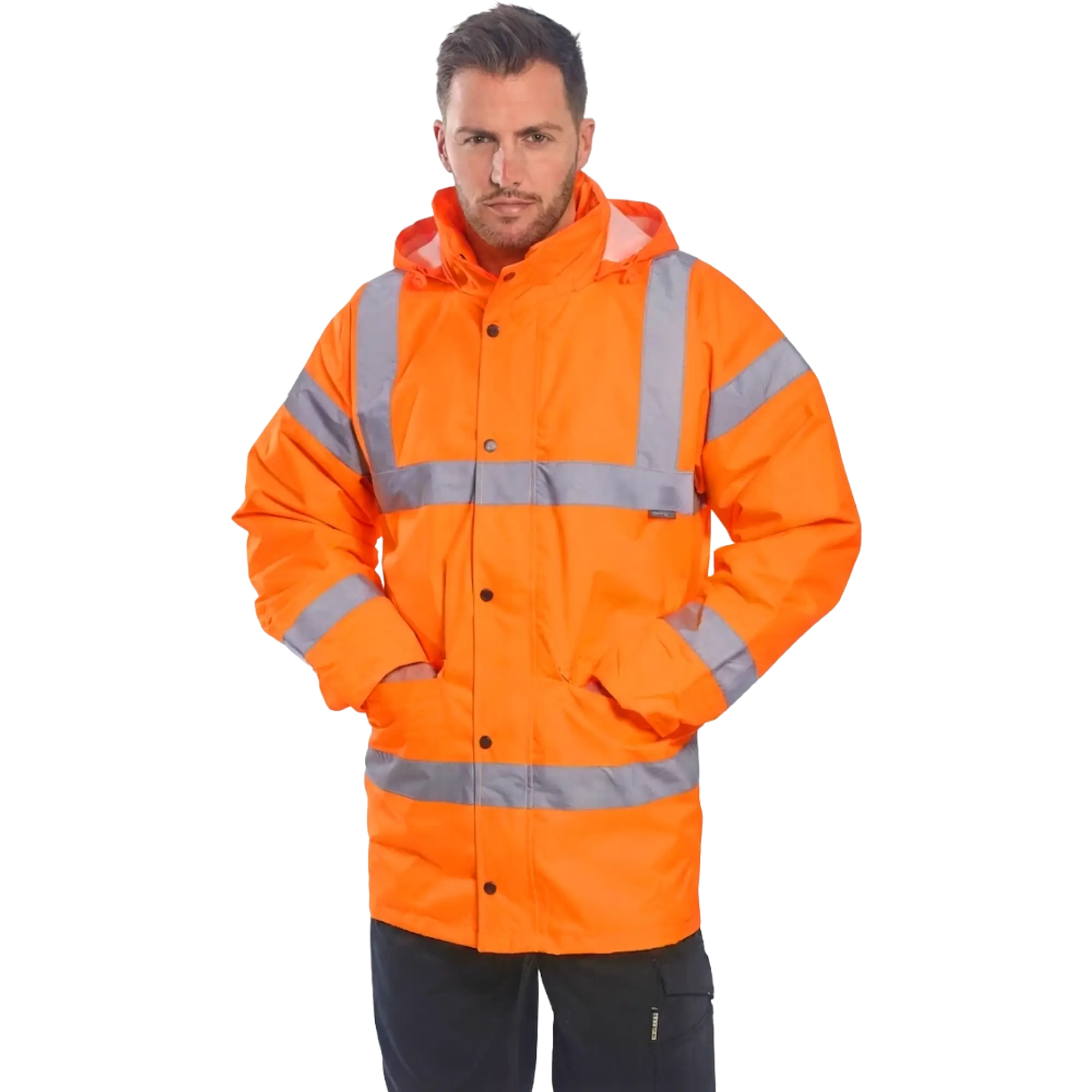 Chaqueta Impermeable Hi-Vis S460 - Color: Naranja, Talla: 3XL