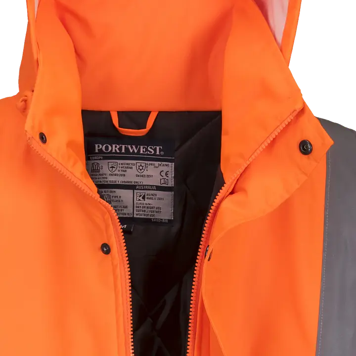 Chaqueta Impermeable Hi-Vis S460 - Color: Naranja, Talla: 3XL