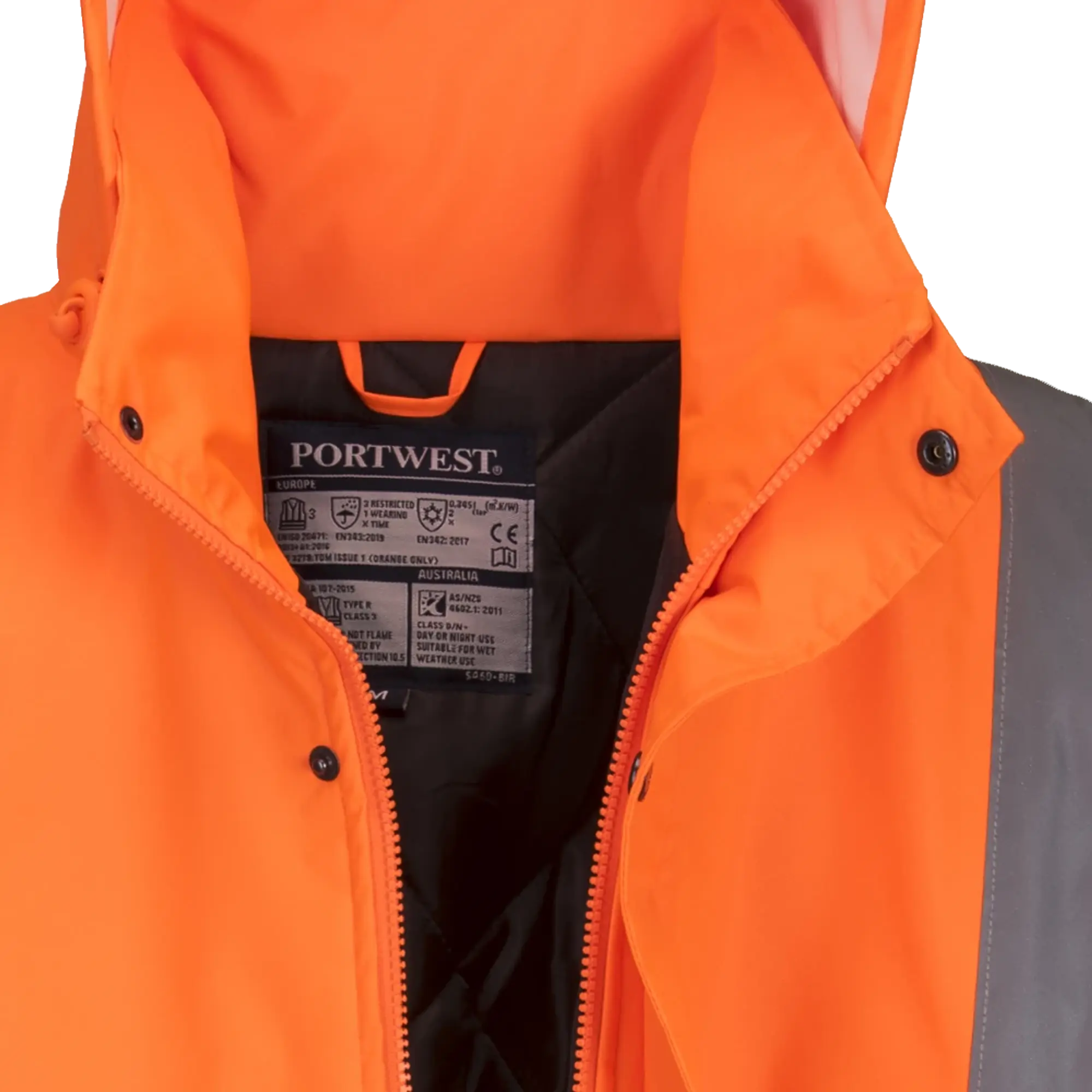 Chaqueta Impermeable Hi-Vis S460 - Color: Naranja, Talla: 3XL