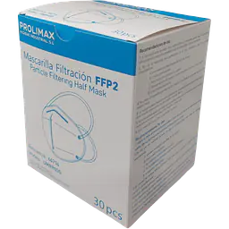 Mascarillas FFP2 UMRP020 - 30 uds - Color: Blanco, Talla: Única