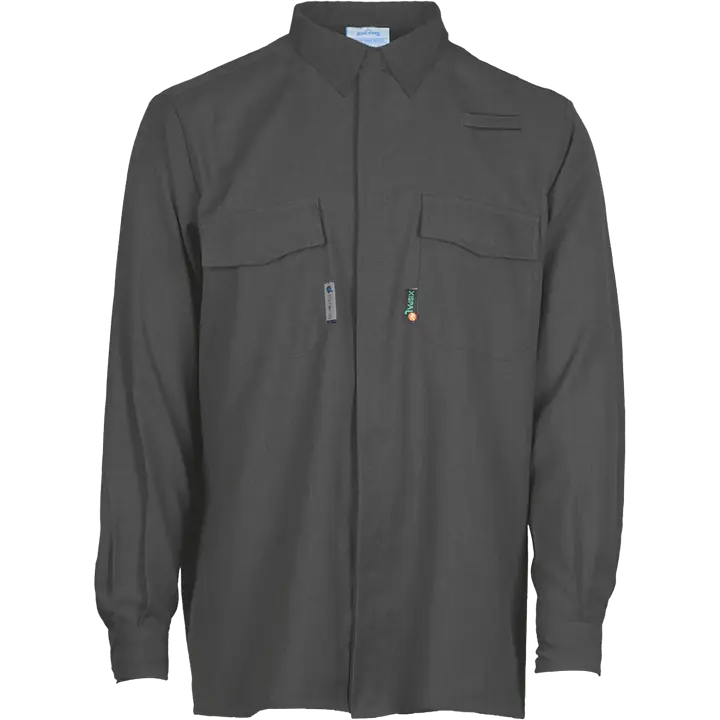 Camisa ignífuga XISPAL 006 - Color: Gris, Talla: 44