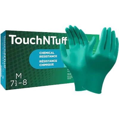 Guantes químicos Ansell TouchNTuff 92-600 - 100 uds primary image